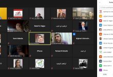 Photo of Online Session Entitled Nonviolent Experiences and How to Use Them in The Palestinian’s Situation