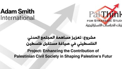 Photo of Launch of the Project: Enhancing the Contribution of Palestinian Civil Society in Shaping Palestine’s Future