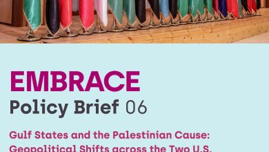 Photo of Policy Brief: Gulf States and the Palestinian Cause:Geopolitical Shifts across the Two U.S.Presidencies