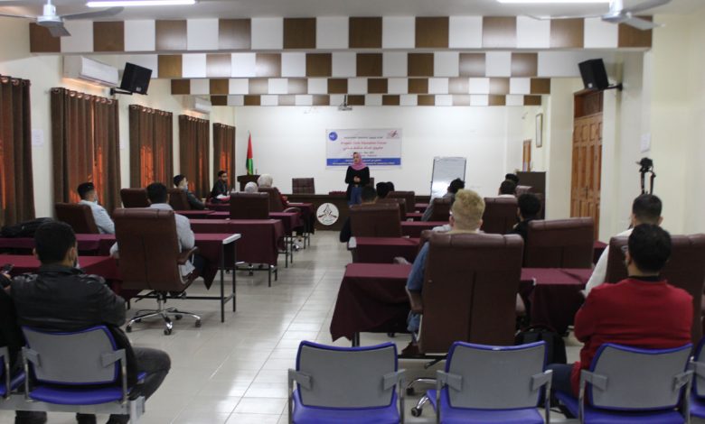 صورة هيئة التثقيف المدني في بال ثينك تنفذ لقاء توعوي بجامعة غزة